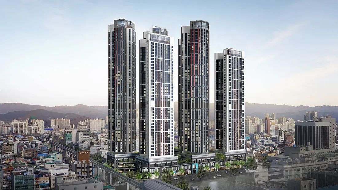대구 동산동 20-7 주거복합 조감도